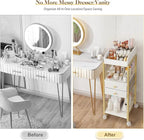 Makeup Organizer, Floor Skincare Organizers Make Up Organizers and Storage - Image 4