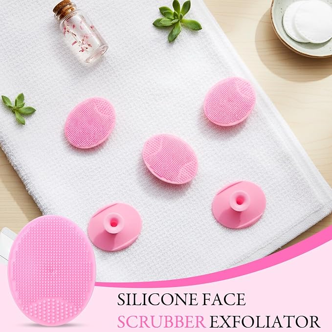 Nuogo 40 Pack Facial Cleansing Brush Face Scrubber Face Exfoliator Exfoliating - Image 5