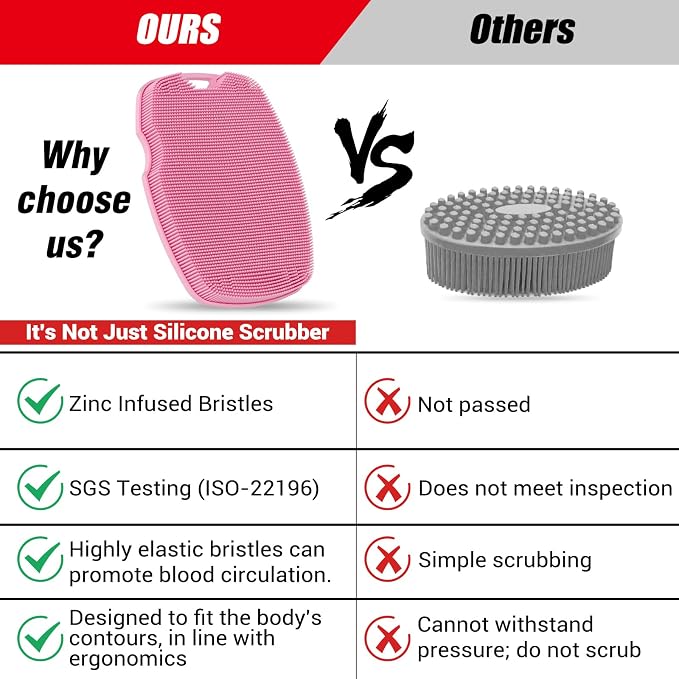 Canroom Silicone Body Scrubber - Image 2