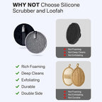 Yiclick Exfoliating Body Scrubber, Body Exfoliator Scrubber, Exfoliating Sponge - Image 7