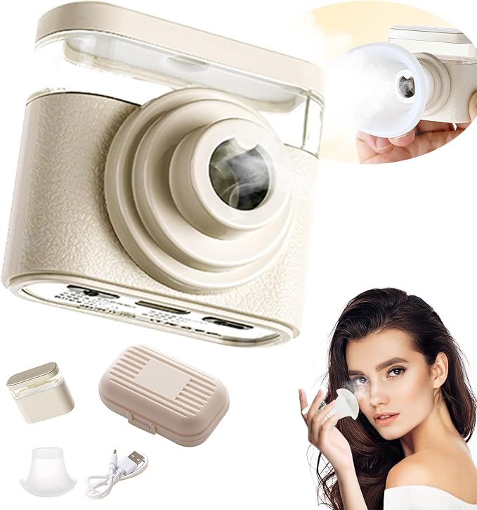 Johncase Relief Dry Eyes Spray Eye Heated Nano Mist Sprayer Portable Warm by Johncase