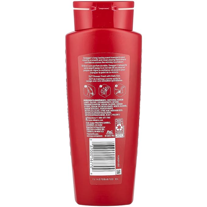 Old Spice Red Zone Body Wash Swagger 16 oz - Image 7