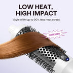 Wavytalk Blowout Boost Thermal Brush, 1.5 inch Heated Round Brush - Image 6