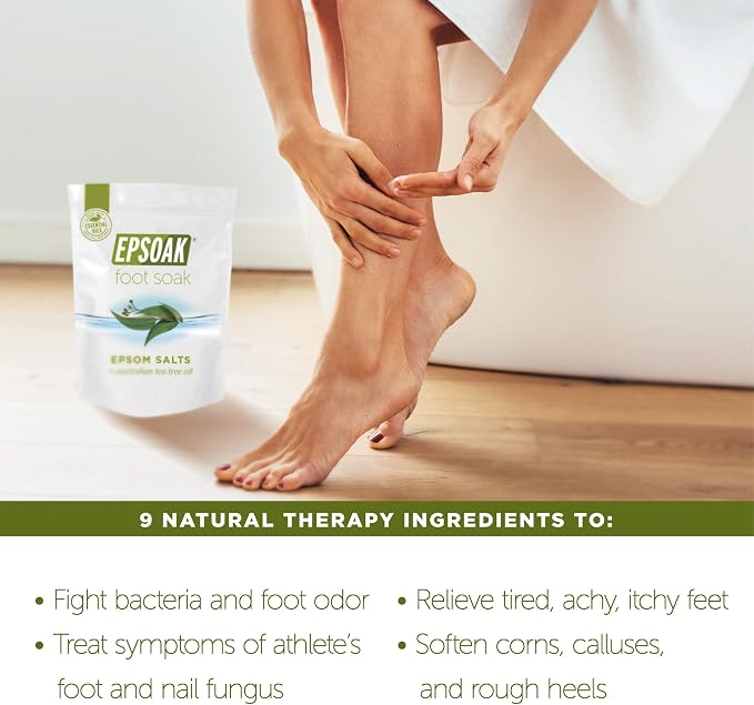 Tea Tree Oil Foot Soak with Epsoak Epsom Salt - Image 3