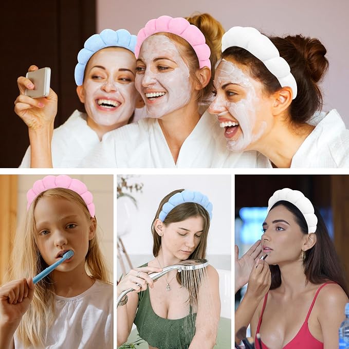 3 Pack Spa Headbands - Image 6
