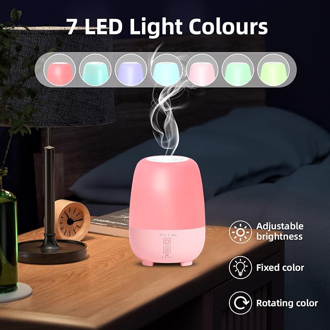 SEEDSEEL Cordless Essential Oil Diffuser 150ML, Rechargeable Battery, 7H Runtime - Image 7