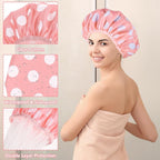WSICSE 2 Packs Large Shower Caps - Image 4