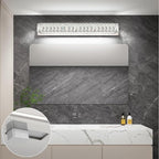 ZUZITO 30in LED Bathroom Lights Over Mirror Modern Crystal Vanity Lights Bar - Image 4