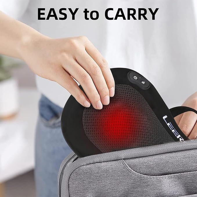 LEERCON Shiatsu Back Massager for Pain Relief Deep Tissue, - Image 4