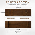 Teak Bathtub Tray - Image 3