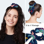 Scrub Cap with Hair Scrunchy, Ponytail Holder Surgical Cap - Image 5