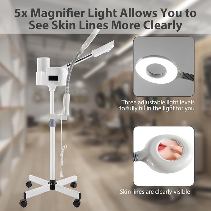 Professional Facial Steamer 2 in1 Steamer - Image 4