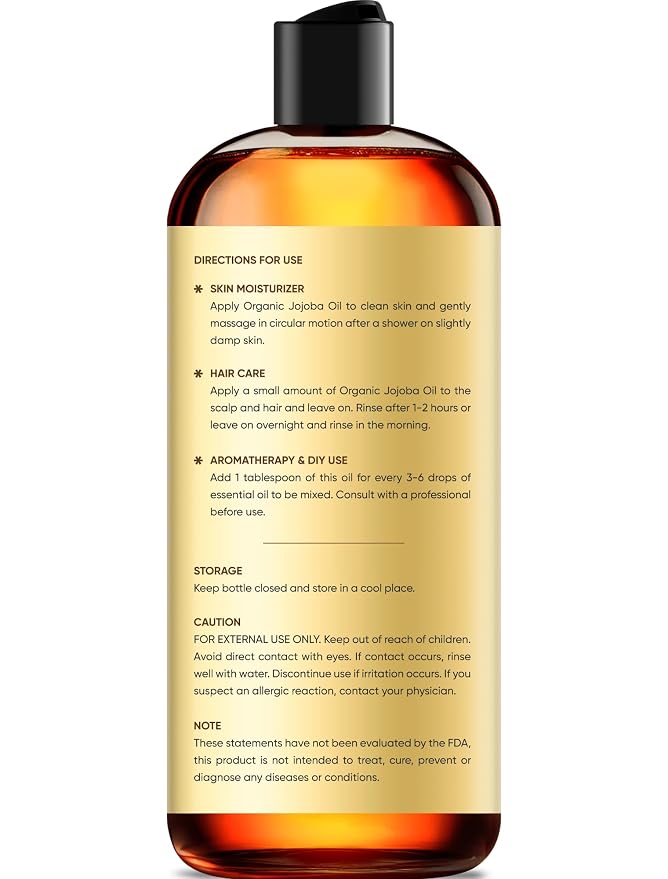 Brooklyn Botany Cold-Pressed Organic Jojoba Oil | - Image 2