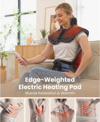 BOB AND BRAD Heating Pad for Back Pain Relief, FSA Edge-Weighted Electric Heat - Image 4
