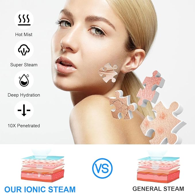 JOSTZHXIN Facial Steamer Nano Ionic Face Steamer - Image 4