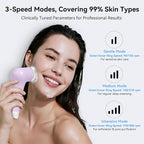 Electric Facial Cleansing Brush, Rechargeable Silicone Face Scrubber exfoliator - Image 4