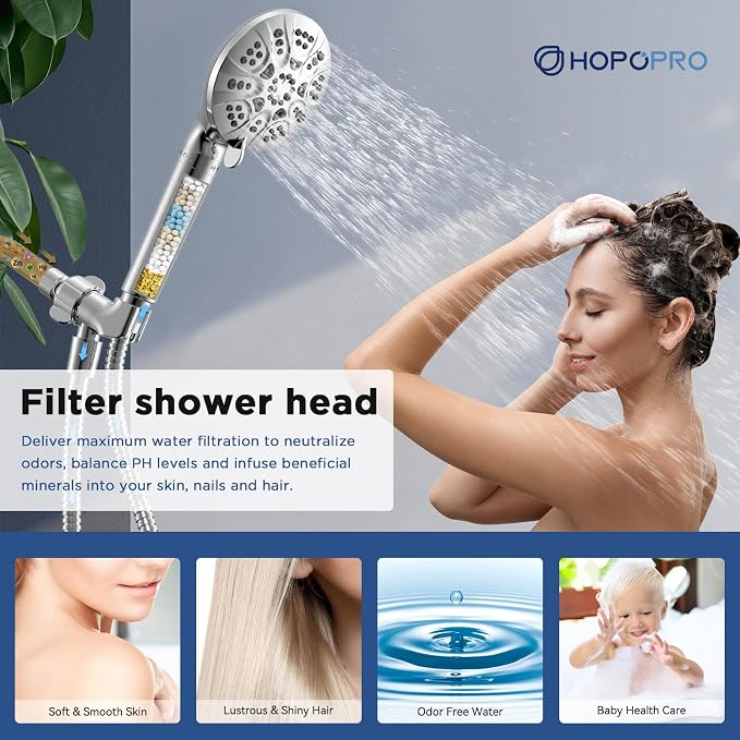 HOPOPRO 7-Setting Handheld Shower Head - Image 5