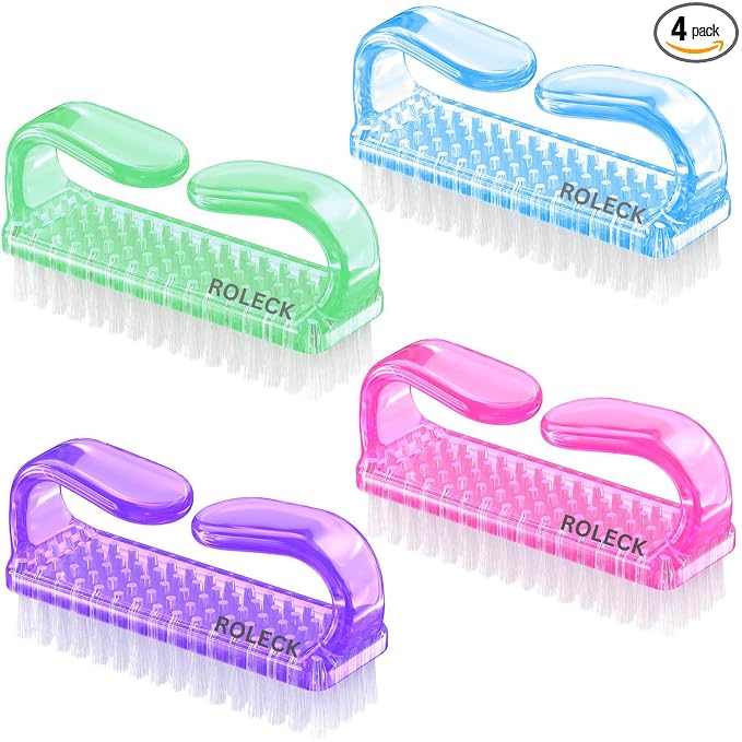 4 Pcs Nail Brush for daily Use by ZNDIJE