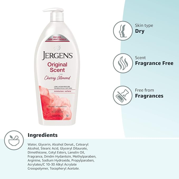 Jergens Original Scent Dry Skin Lotion, Body and Hand Moisturizer - Image 17
