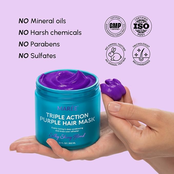 MAREE Deep Conditioning Purple Hair Mask - Image 9