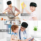 Scrub Cap with Hair Scrunchy, Ponytail Holder Surgical Cap - Image 5