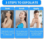 Exfoliating Gloves 2 Pcs, Exfoliating Body Scrubber - Image 4