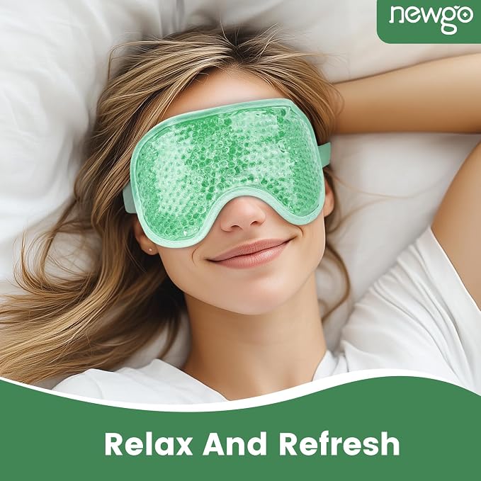 NEWGO Cooling Eye Mask for Puffy Eyes, Cold Eye Mask Eye Ice Pack for After - Image 5