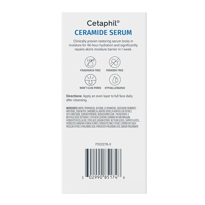 Cetaphil Ceramide Serum, Hydrates and Restores Skin Barrier, Formulated - Image 9