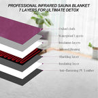 Infrared Sauna Blanke, Heat Healer Sauna Blanket Wrap, Portable Sauna Blanket - Image 3