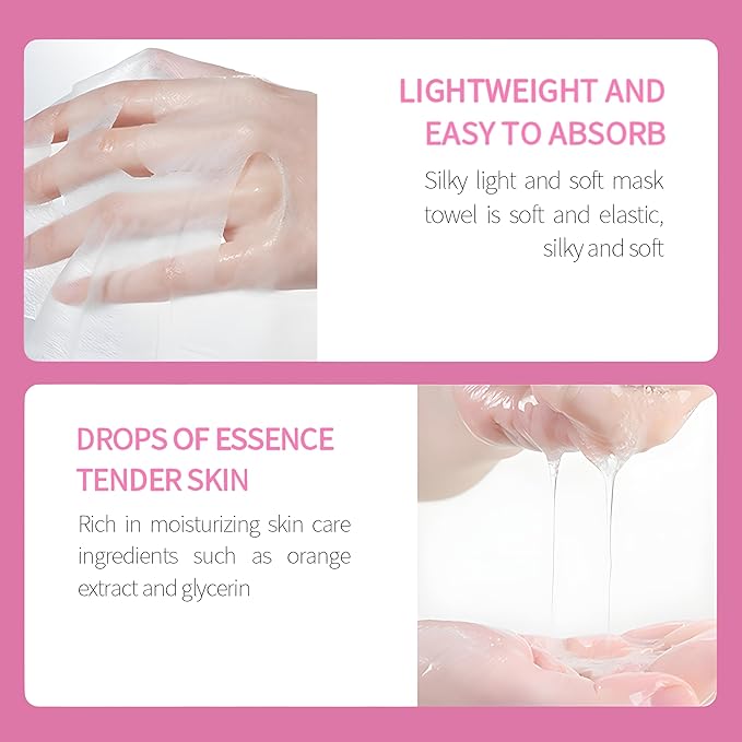 40 Pack Collagen Face Masks Skincare Bulk - Image 4
