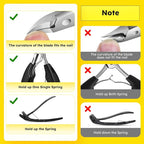 Nail Clippers for Seniors, Heavy Duty Ingrown Toenail Clippers - Image 8
