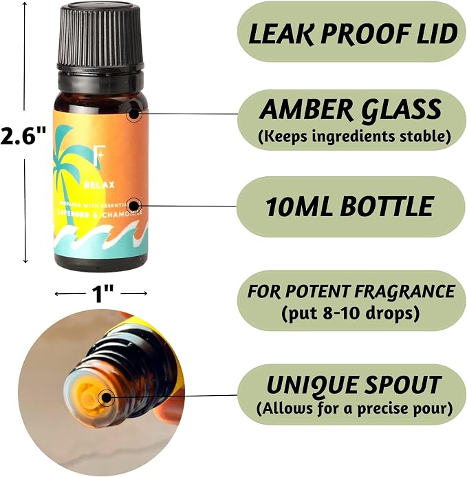Folkulture Essential Oils Set for Diffuser | Set of 6 Everyday Aromatherapy - Image 5