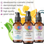 GLEOW Retinol Serum for Face, Vitamin C - Image 2