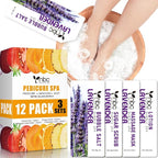 Pedicure Kit Foot Soak Set: Bubble Salt, Sugar Scrub, Massage Mask, Massage - Image 2