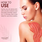 SOULSPA PURE Rose & Almond Body & Foot Scrub - Image 5