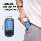 AUVON 3-in-1 TENS Unit Muscle Stimulator, EMS Massage Machine - Image 8