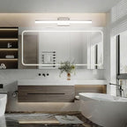 Aipsun 31.5 inch Modern Brushed Nickel Vanity Light Adjustable Bathroom Light - Image 8