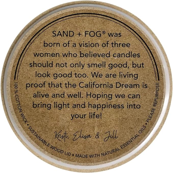 Sand + Fog Scented Candle - Image 8