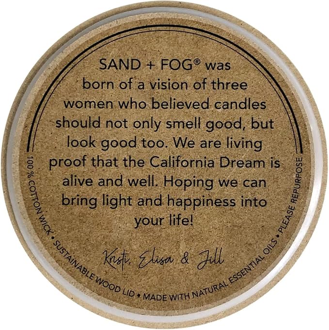 Sand + Fog Scented Candle - Image 8