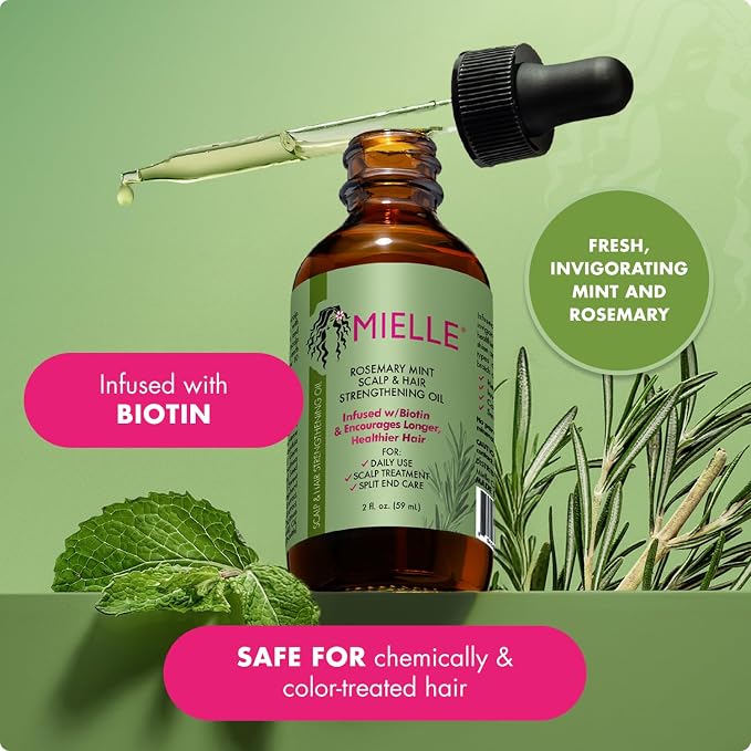 Mielle Organics Rosemary & Mint Hair Oil - Image 5