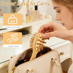 STYLEMATE 2-in-1 Mini Bamboo Hair Brush - Image 7