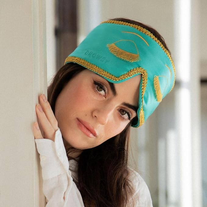 DROWSY Breakfast at Drowsy Silk Sleep Mask – 100% Pure Mulberry Silk, Total - Image 2