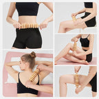 Wooden Cellulite Massage Roller - Image 8