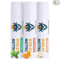 Moisturizing Tallow Lip Balm – Grass-Fed Beef Tallow by TALLOWBOURN