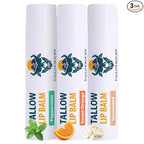 Moisturizing Tallow Lip Balm – Grass-Fed Beef Tallow by TALLOWBOURN