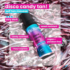 b.tan Dark Self Tanner Mousse | Disco Candy Tan - Image 3