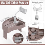 Lewtemi 2 Pcs Hot Tub Table Tray - Image 2