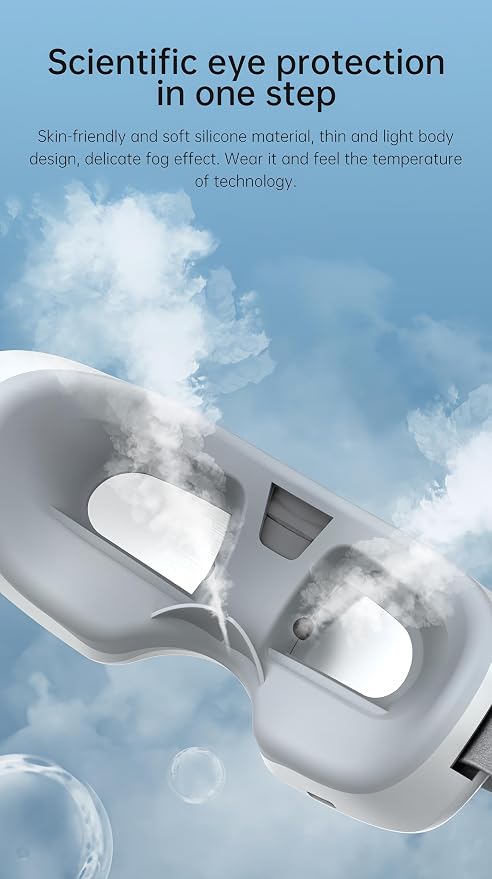 Eye Steamer for Dry Eye, Steam Therapy Mask 2 Levels, Adjustable Steam Eye - Image 5