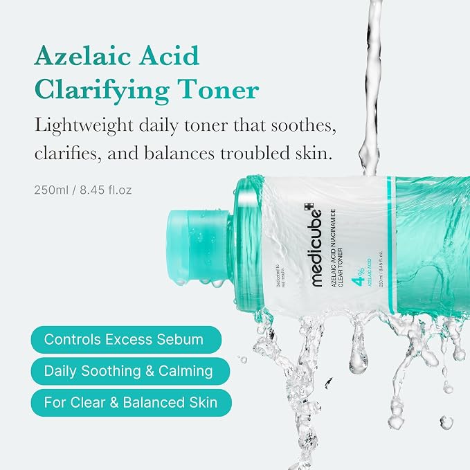 medicube Azelaic Acid Niacinamide Clarifying Toner | Troubled Skin Care - Image 2