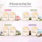 Scented Candles Gift Set, 8 Pack Soy Wax Candles - Image 2